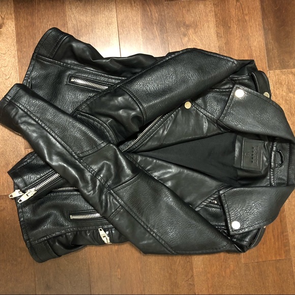 BlankNCY Leather Biker Jacket - Picture 3 of 7